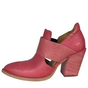 John Fluevog Pink Heeled Shoes